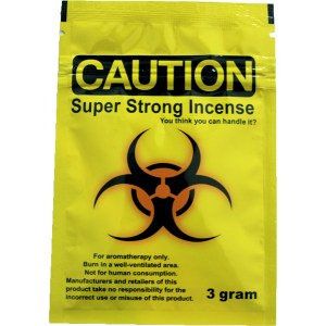 Buy Caution Gold Herbal Incense 3g